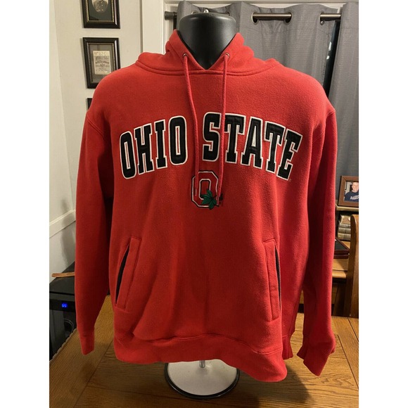 Foot Locker Other - Ohio State Buckeyes Hoodie Sz Medium Sweatshirt Red Foot Locker Cotton EUC